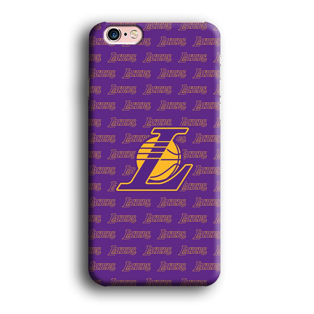 LA Lakers Neat Pattern iPhone 6 | 6s Case-Oxvistore