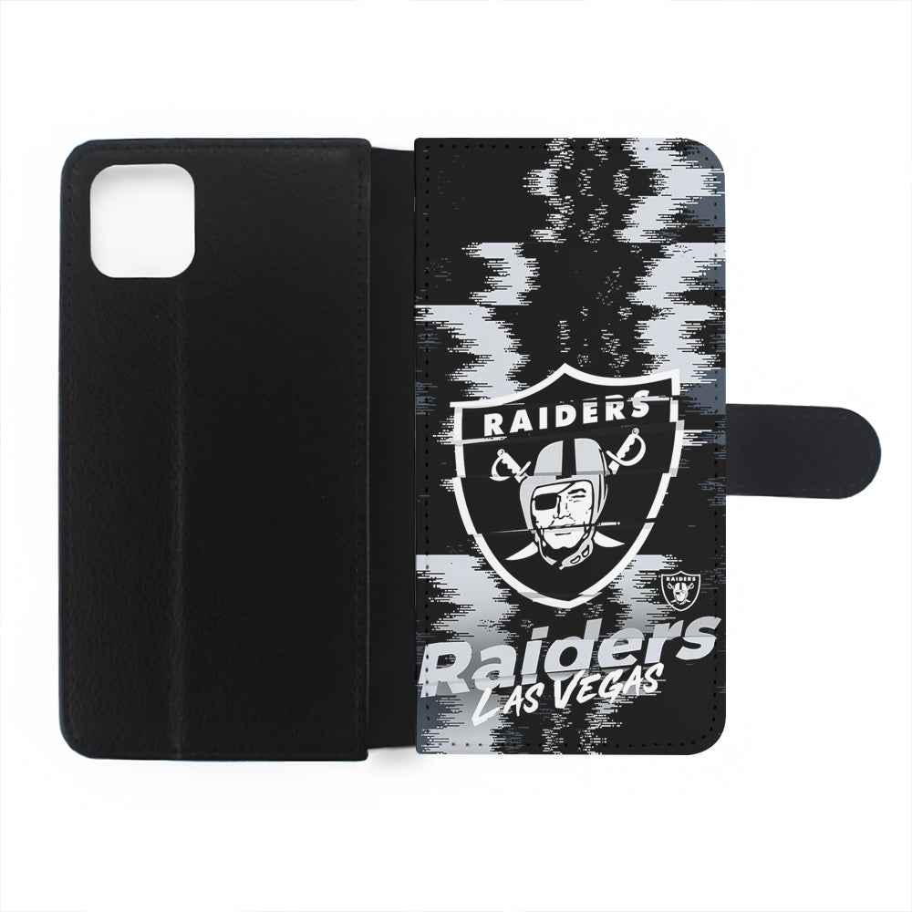 Las Vegas Raiders Abstract Color Flip Wallet Phone Case