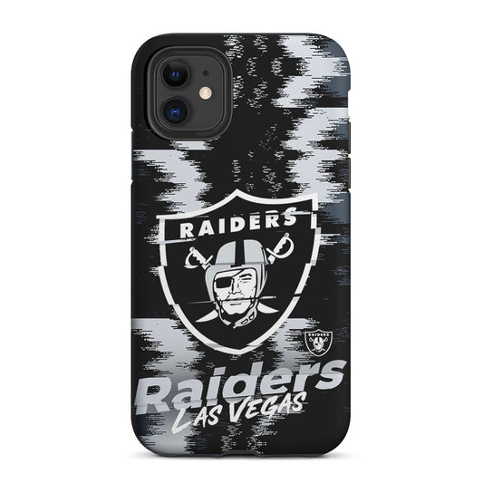 Las Vegas Raiders Abstract Color 2 in 1 Tough Phone Case