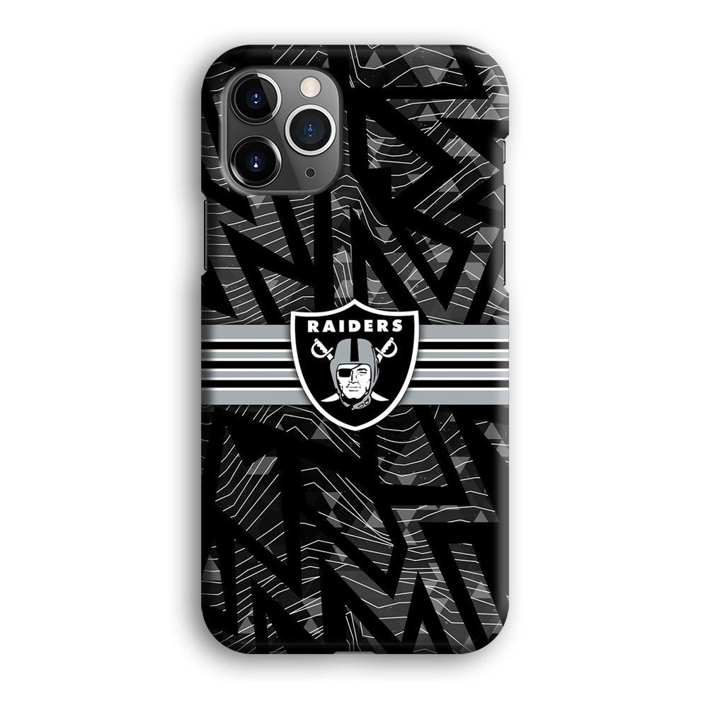 Las Vegas Raiders Raiders Black Shape Contour iPhone 12 Pro Max Case-Oxvistore