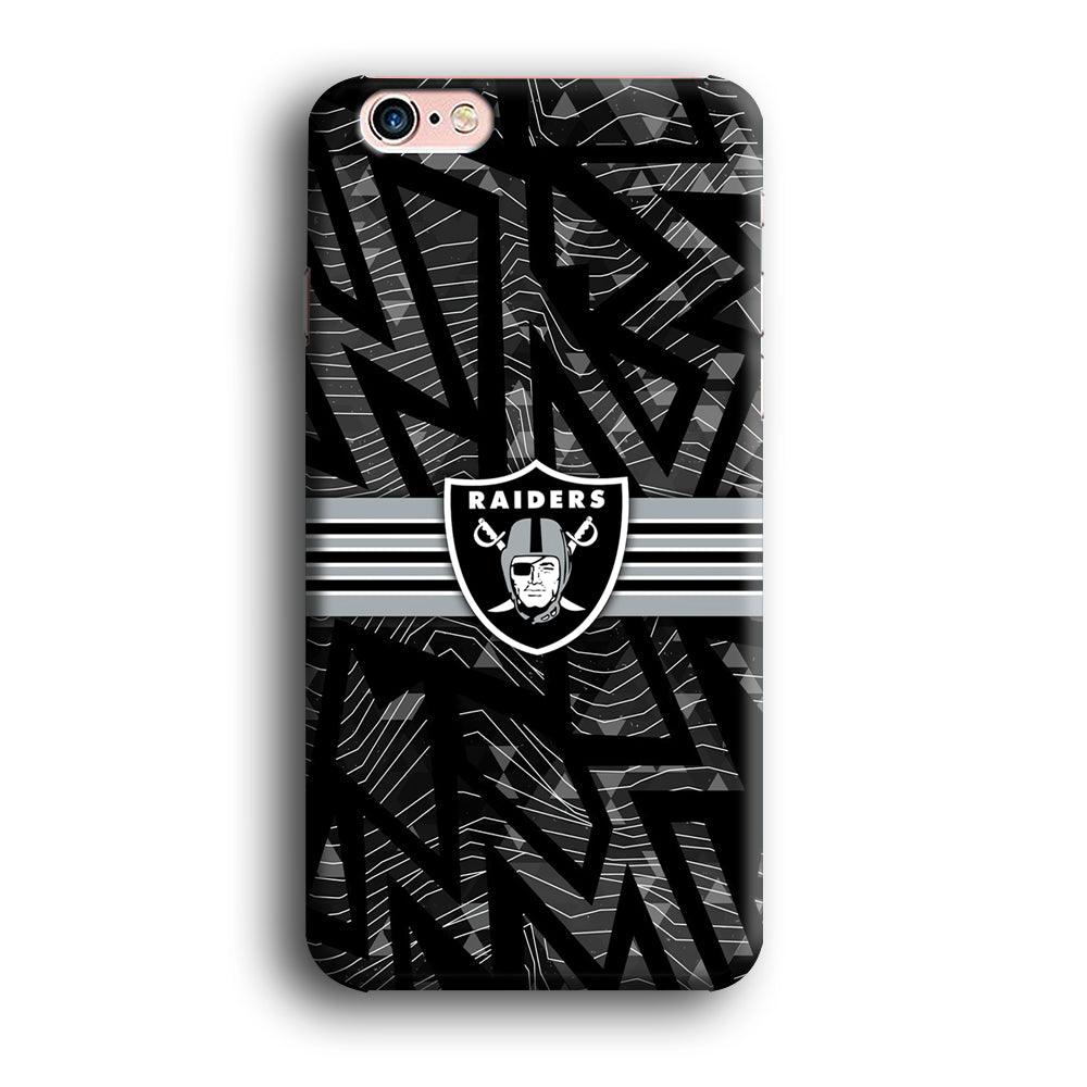 Las Vegas Raiders Raiders Black Shape Contour iPhone 6 | 6s Case-Oxvistore