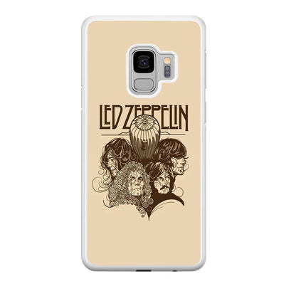 Led Zeppelin Face Art Poster Samsung Galaxy S9 Case-Oxvistore