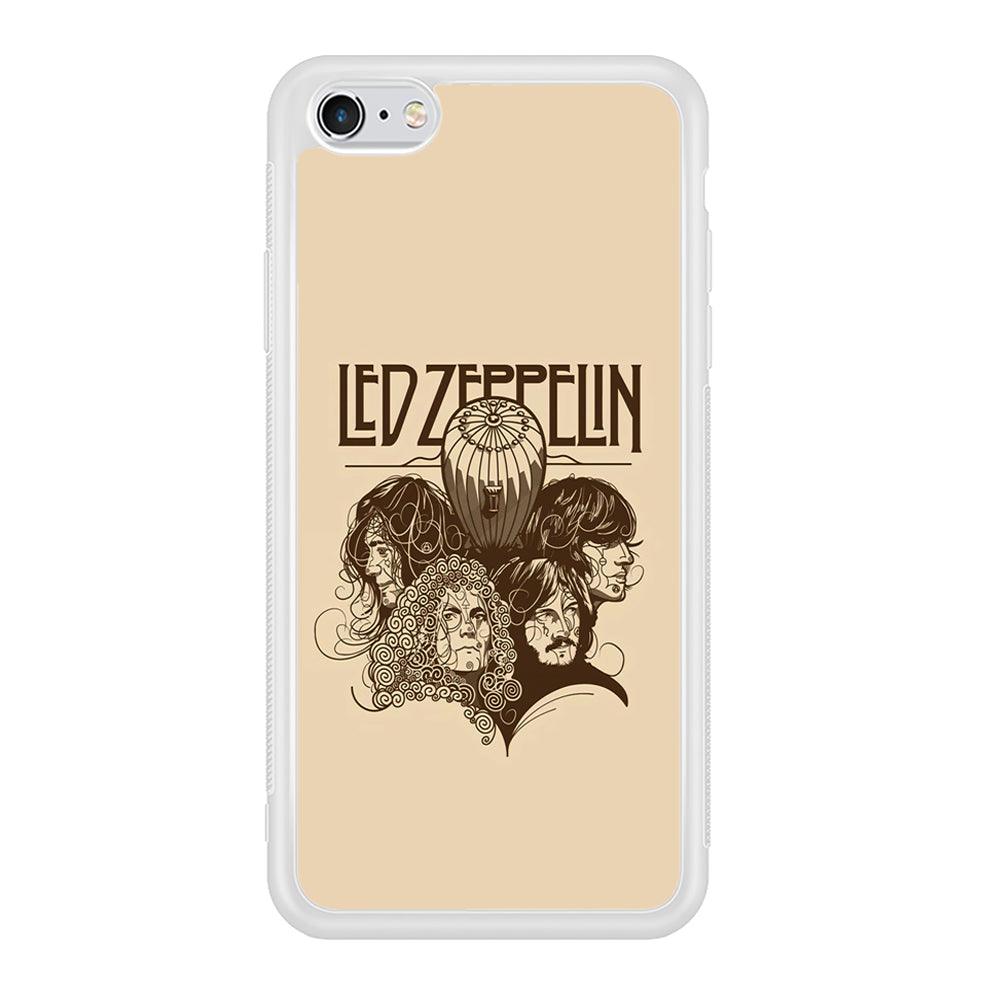 Led Zeppelin Face Art Poster iPhone 6 | 6s Case-Oxvistore