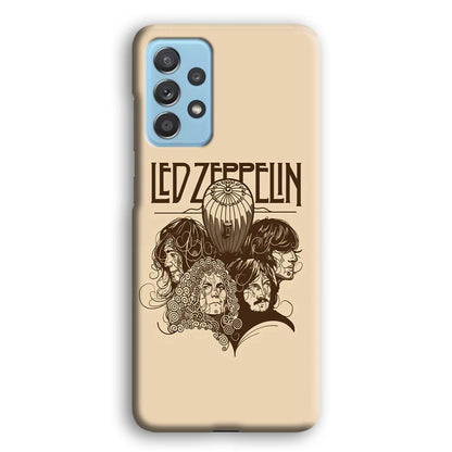 Led Zeppelin Face Art Poster Samsung Galaxy A52 Case-Oxvistore