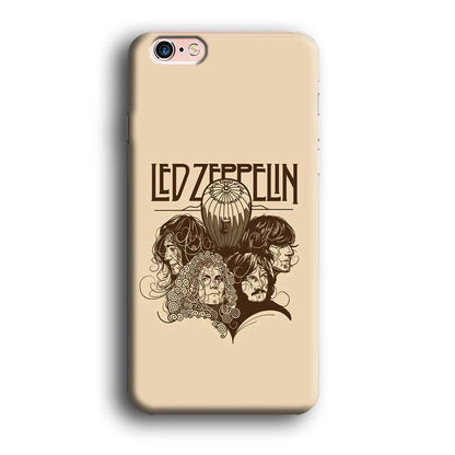 Led Zeppelin Face Art Poster iPhone 6 | 6s Case-Oxvistore