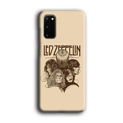 Led Zeppelin Face Art Poster Samsung Galaxy S20 Case-Oxvistore