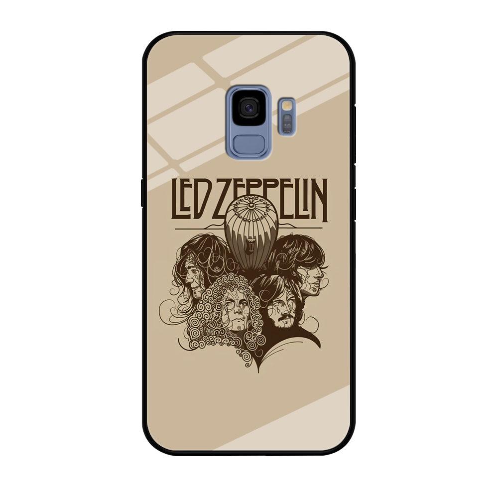 Led Zeppelin Face Art Poster Samsung Galaxy S9 Case-Oxvistore