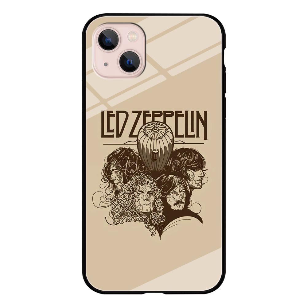 Led Zeppelin Face Art Poster iPhone 13 Case-Oxvistore