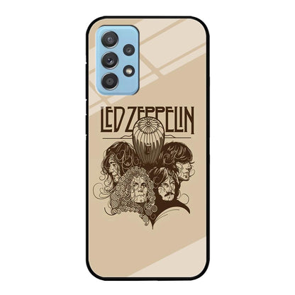 Led Zeppelin Face Art Poster Samsung Galaxy A52 Case-Oxvistore