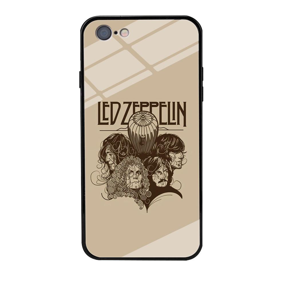 Led Zeppelin Face Art Poster iPhone 6 Plus | 6s Plus Case-Oxvistore