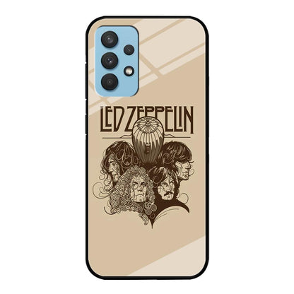 Led Zeppelin Face Art Poster Samsung Galaxy A32 Case-Oxvistore