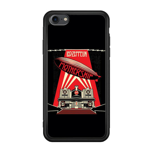 Led Zeppelin The Mothership iPhone 7 Case-Rubber Black (2D Case)-Oxvistore