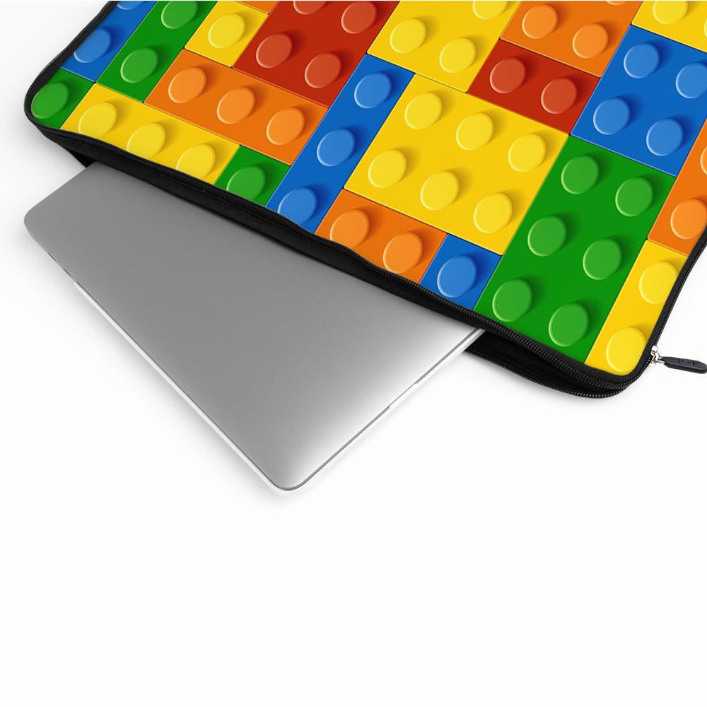 Lego Brick Colorful Laptop Sleeve Protective Cover-Oxvistore