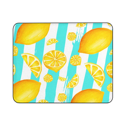 Lemon Fruit Slice Pattern Mouse Pads-18x21 CM-Oxvistore