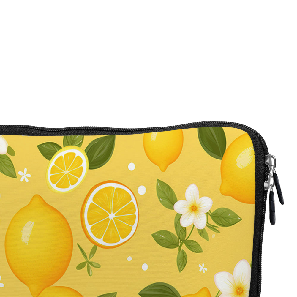 Lemon Texture Pattern Laptop Sleeve Protective Cover