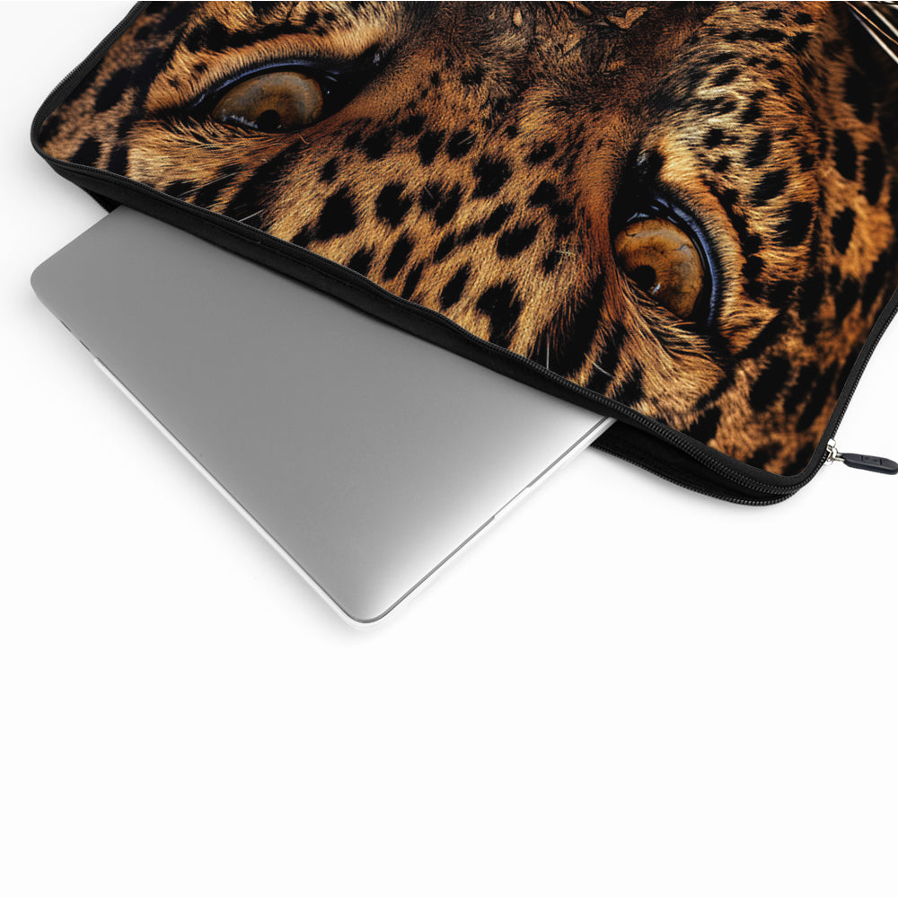 Leopard Face Laptop Sleeve Protective Cover