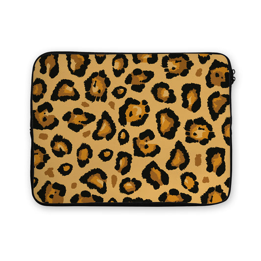 Leopard Skin Wild Animal Laptop Sleeve Protective Cover