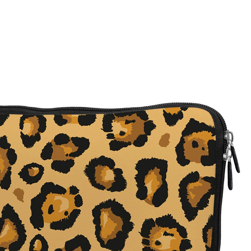 Leopard Skin Wild Animal Laptop Sleeve Protective Cover