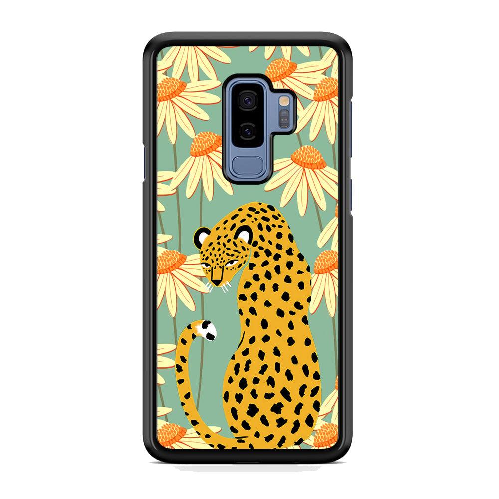 Leopard Flower Umbrella Samsung Galaxy S9 Plus Case-3D Case-Oxvistore