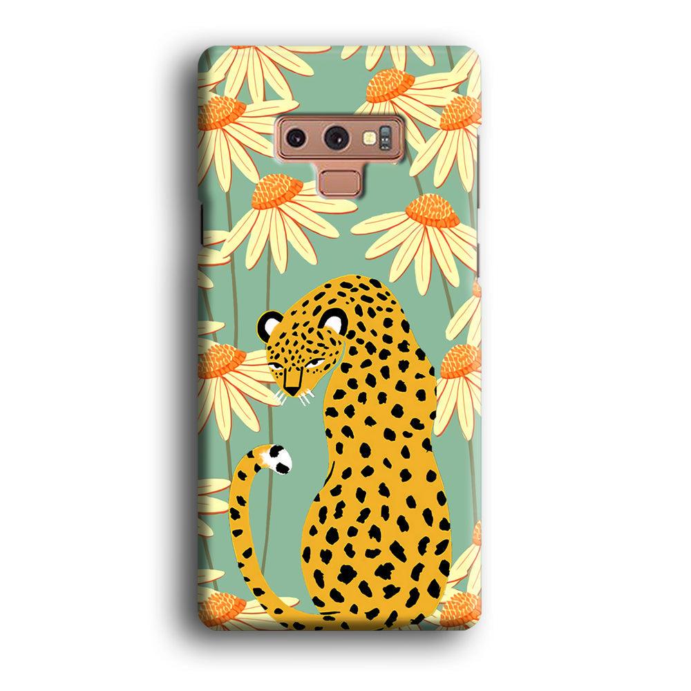 Leopard Flower Umbrella Samsung Galaxy Note 9 Case-Oxvistore