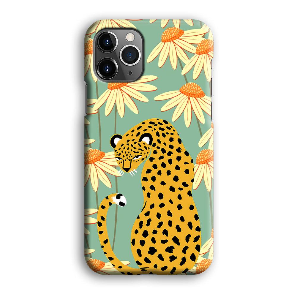 Leopard Flower Umbrella iPhone 12 Pro Max Case-Oxvistore