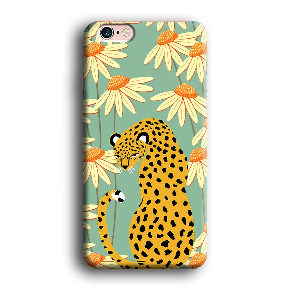 Leopard Flower Umbrella iPhone 6 Plus | 6s Plus Case-Oxvistore