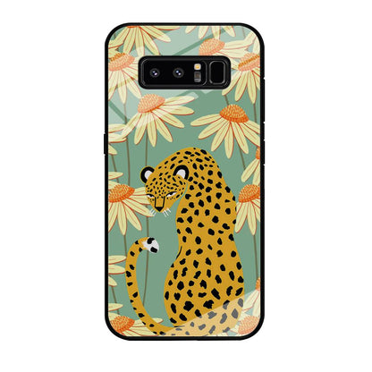 Leopard Flower Umbrella Samsung Galaxy Note 8 Case-Oxvistore