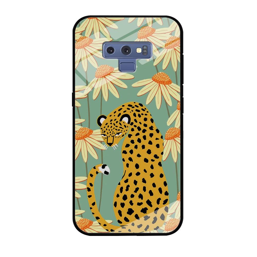 Leopard Flower Umbrella Samsung Galaxy Note 9 Case-Oxvistore