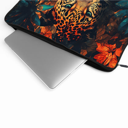 Leopard in The Jungle Laptop Sleeve Protective Cover