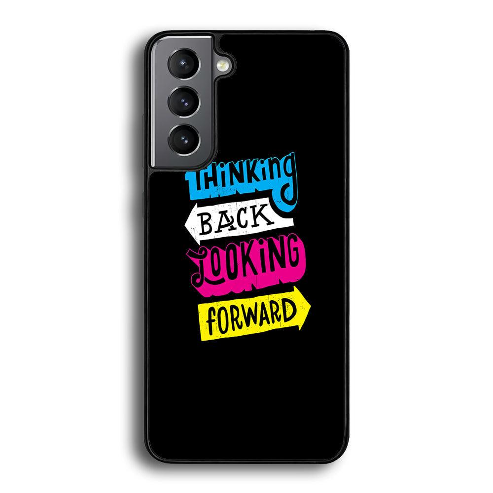 Life Impulse -Thinking Forward- Samsung Galaxy S23 Plus Case-Rubber Black (2D Case)-Oxvistore