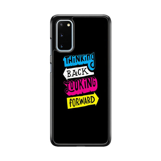 Life Impulse -Thinking Forward- Samsung Galaxy S20 Case-Rubber Black (2D Case)-Oxvistore