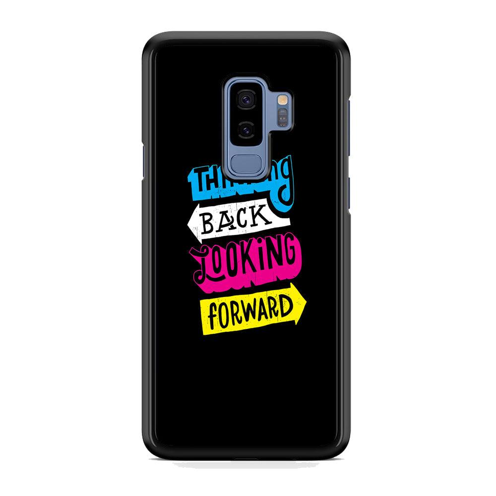 Life Impulse -Thinking Forward- Samsung Galaxy S9 Plus Case-Rubber Black (2D Case)-Oxvistore