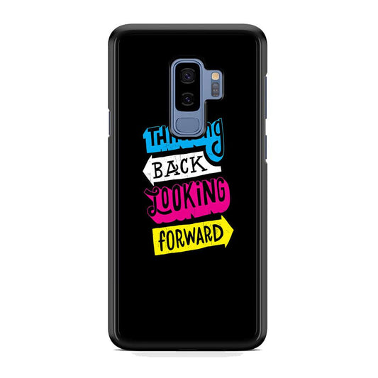 Life Impulse -Thinking Forward- Samsung Galaxy S9 Plus Case-Rubber Black (2D Case)-Oxvistore