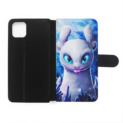 Light Fury How To Train Your Dragon Flip Wallet Phone Case