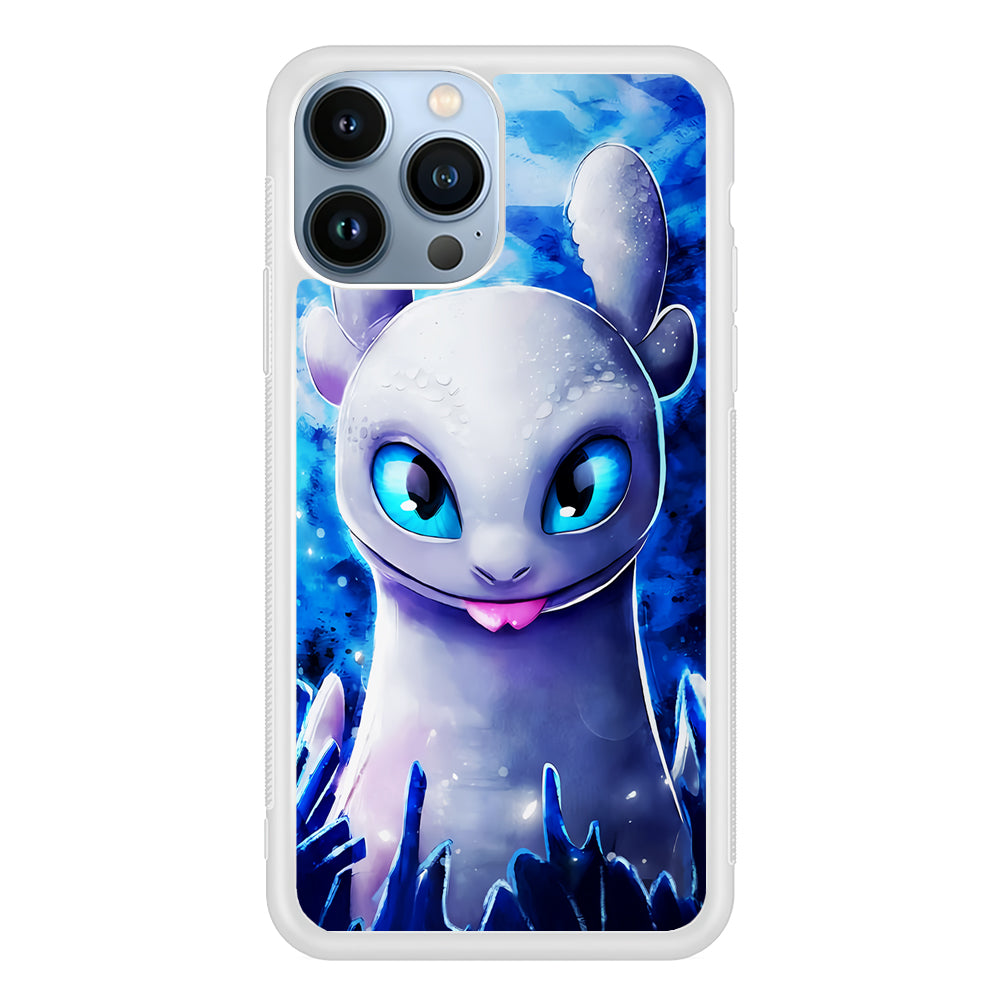 Light Fury How To Train Your Dragon 2D Rubber Phone Case