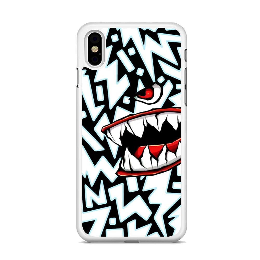 Lightning Shark iPhone X Case-Oxvistore