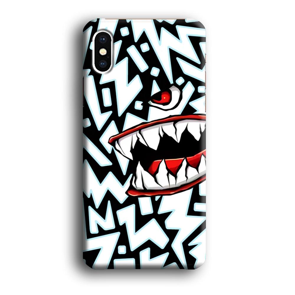 Lightning Shark iPhone X Case-Oxvistore