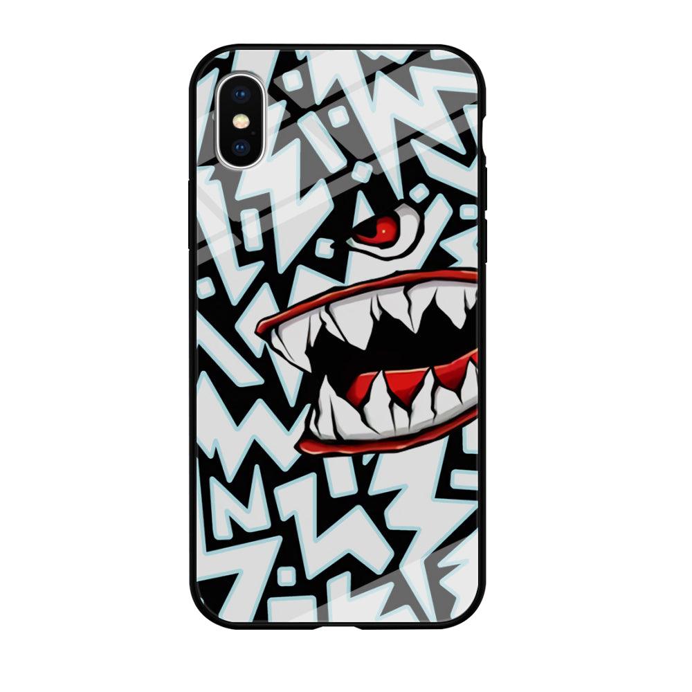 Lightning Shark iPhone X Case-Oxvistore