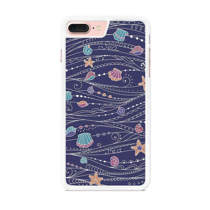 Line in Ocean Life iPhone 7 Plus Case-Oxvistore