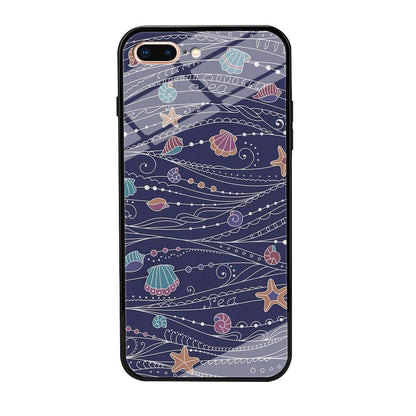 Line in Ocean Life iPhone 7 Plus Case-Oxvistore