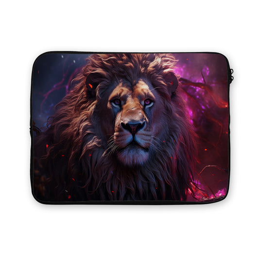 Lion Face Art Laptop Sleeve Protective Cover