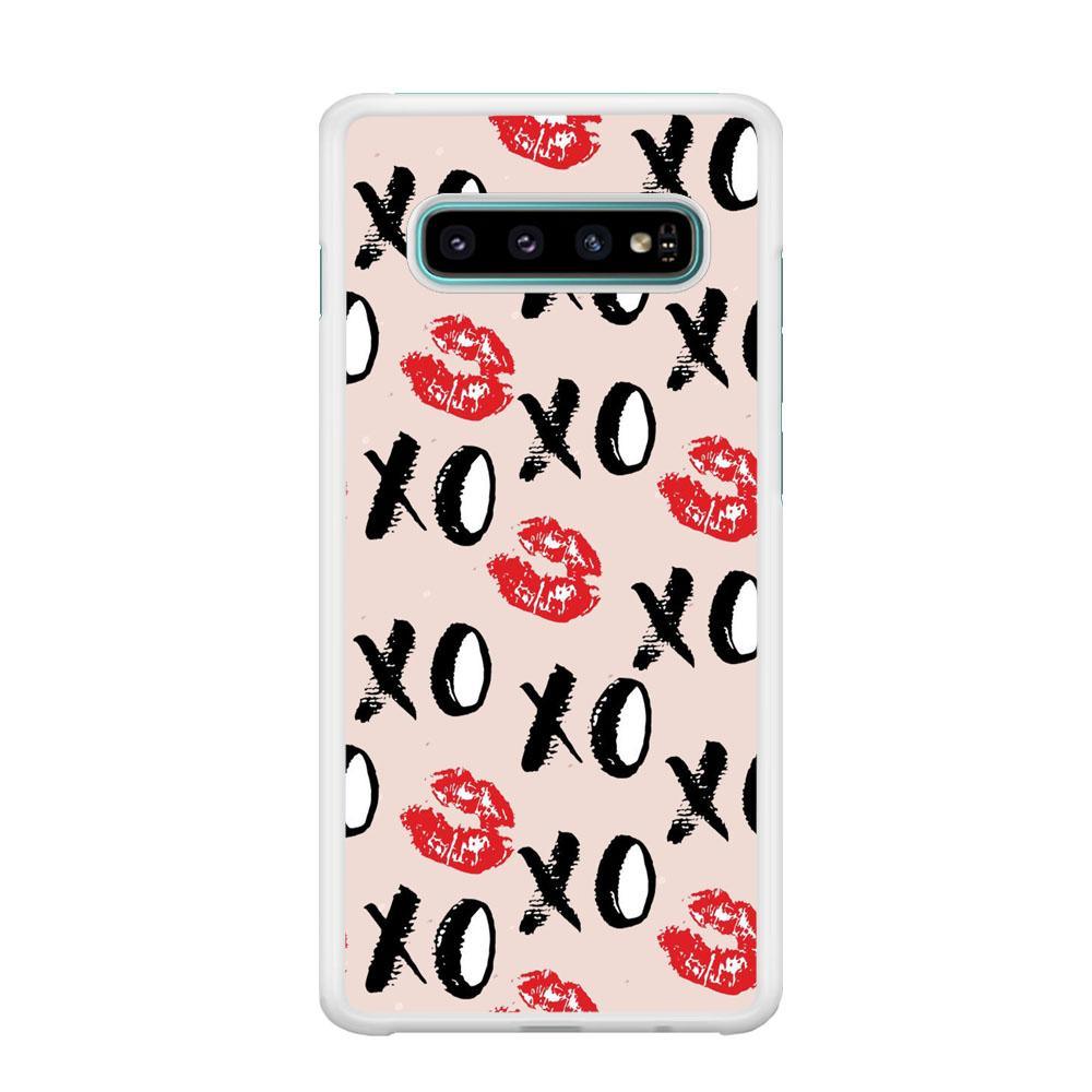 Lips and Xoxo Samsung Galaxy S10 Case-Oxvistore