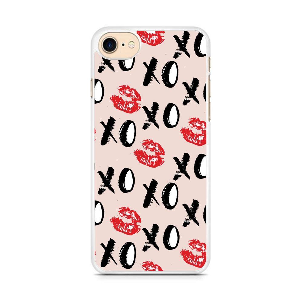 Lips and Xoxo iPhone 8 Case-Oxvistore