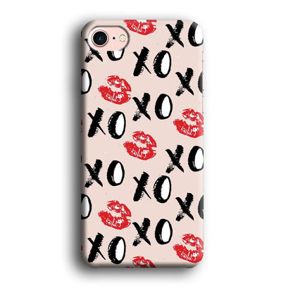 Lips and Xoxo iPhone 8 Case-Oxvistore