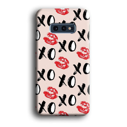 Lips and Xoxo Samsung Galaxy S10E Case-Oxvistore