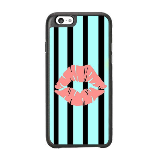 Lips at Strip iPhone 6 Plus | 6s Plus Case-Rubber Black (2D Case)-Oxvistore