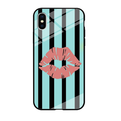 Lips at Strip iPhone X Case-Oxvistore