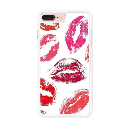 Lips with Kiss iPhone 7 Plus Case-Oxvistore