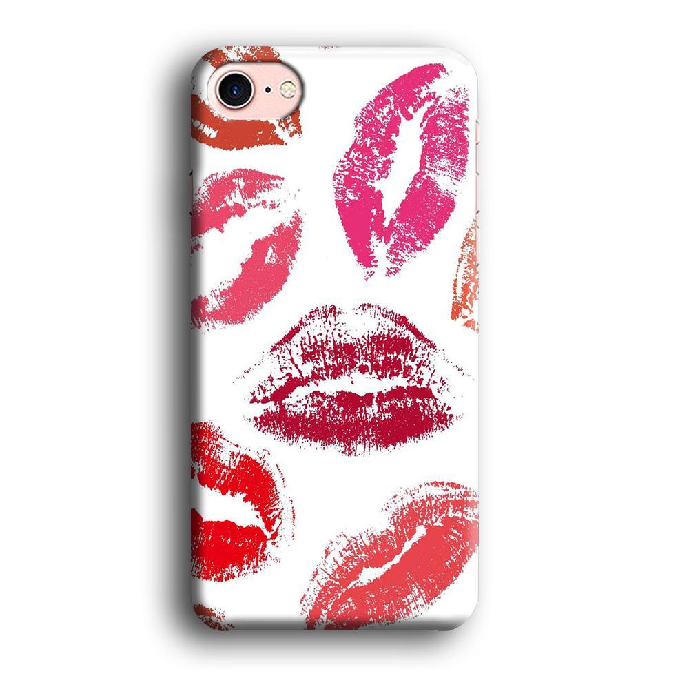 Lips with Kiss iPhone 8 Case-Oxvistore