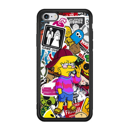 Lisa Simpson Relax and Grown-Up iPhone 6 | 6s Case-Oxvistore